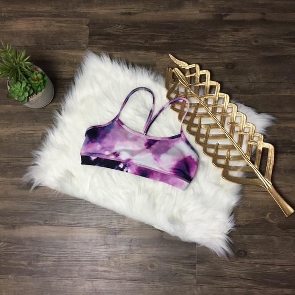 lululemon athletica Other - Lululemon Flow Y Sports Bra Blooming Pixie
